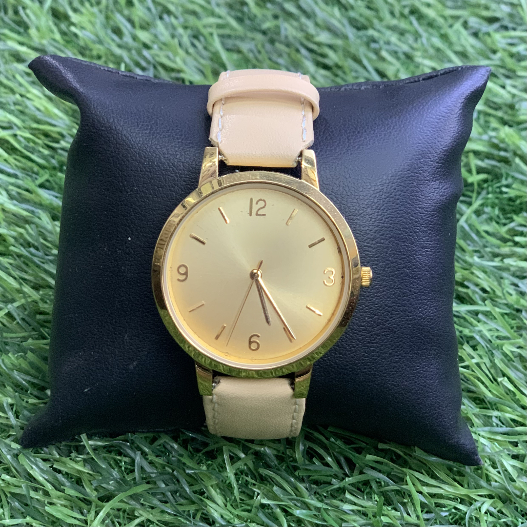 Gold Ladies  Wristwatch