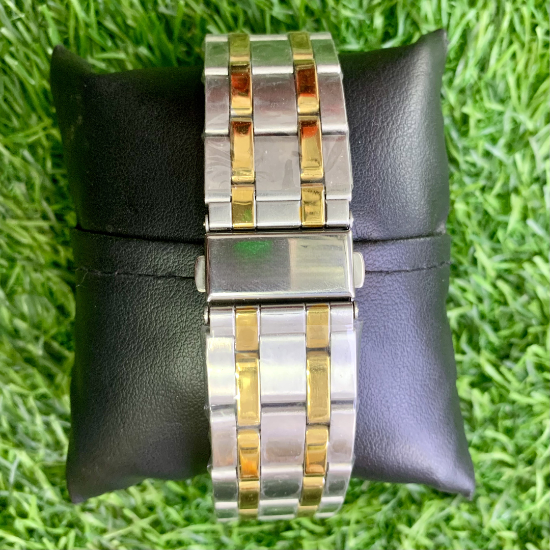 Elegant Two-Tone Wristwatch