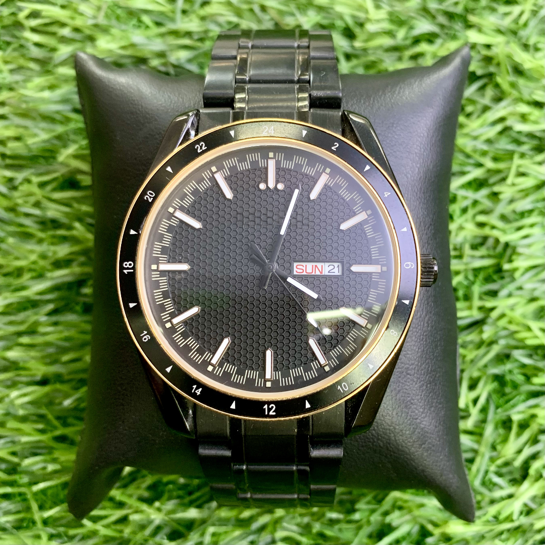 Black Stainless Steel Men's Watch