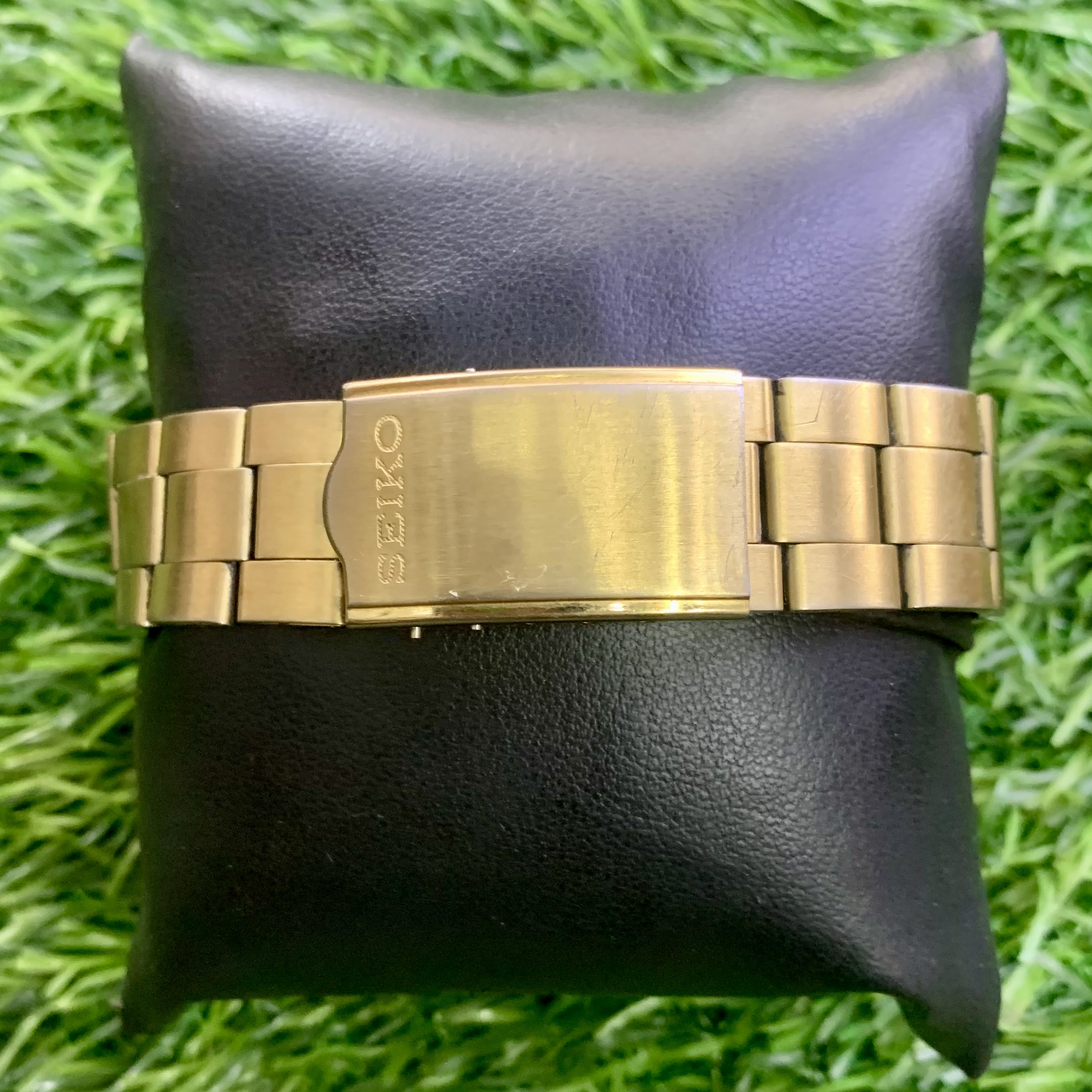 Seiko 5 Automatic Gold-Tone Night Glow