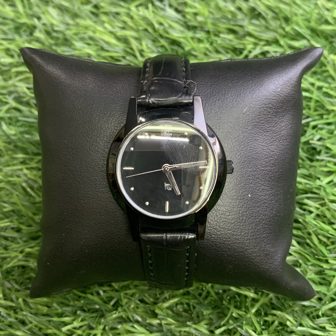 Classic Black Wristwatch
