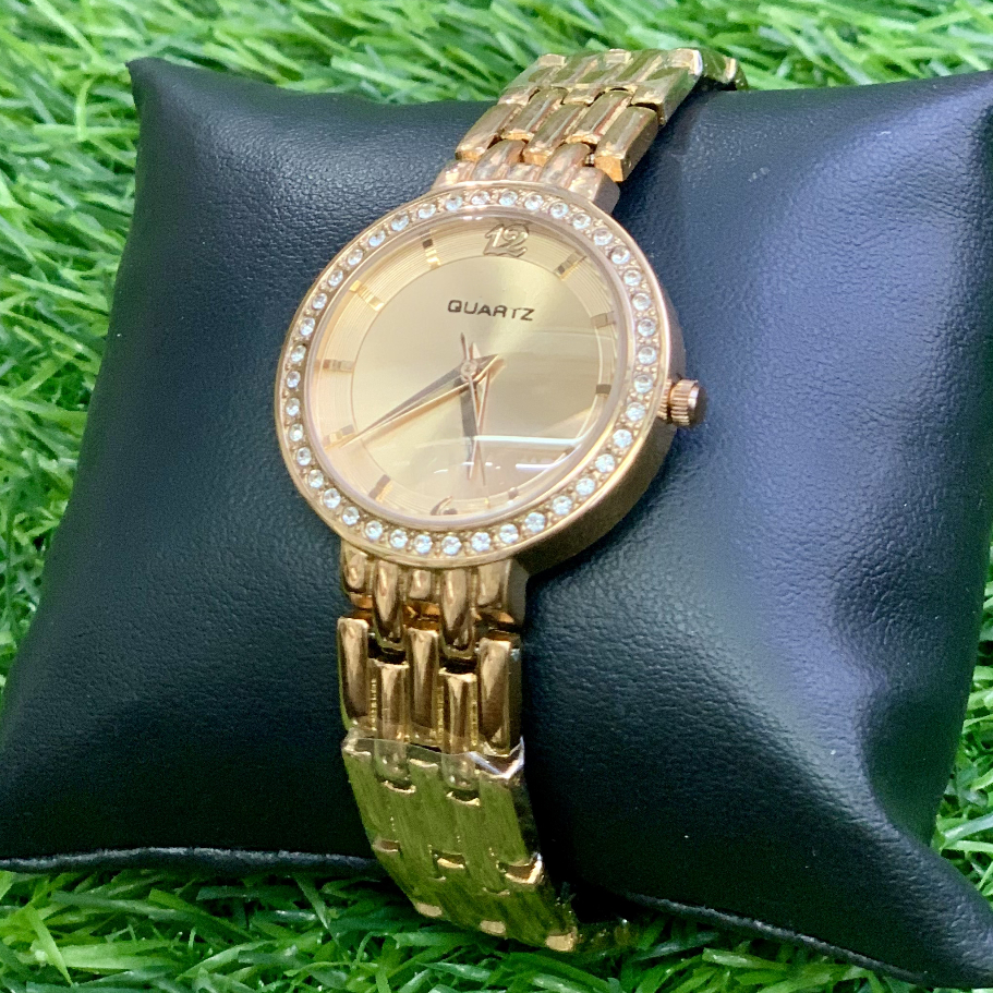 Gold Jarkan Quartz Ladies Watch