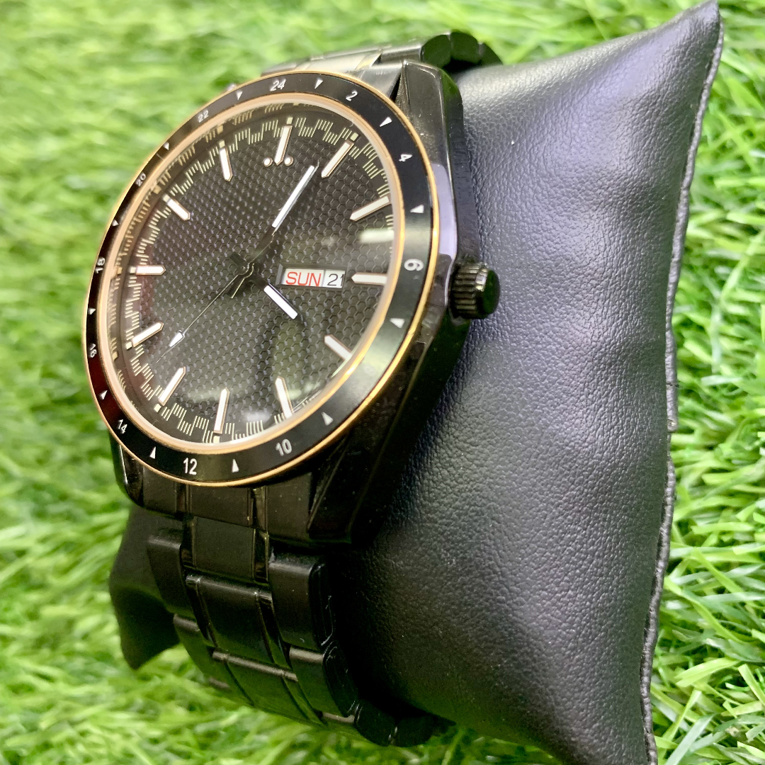 Black Stainless Steel Men's Watch