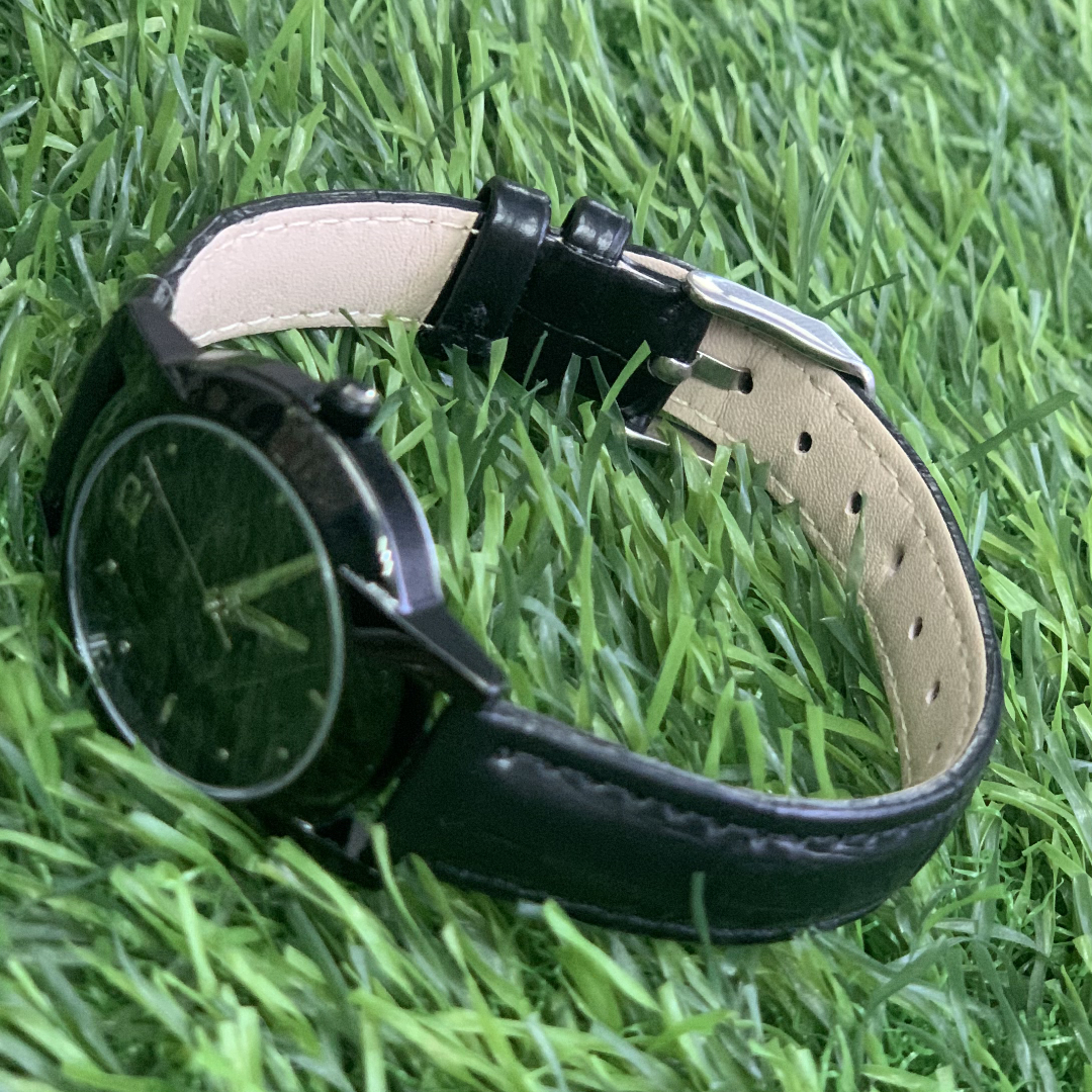 Classic Black Wristwatch