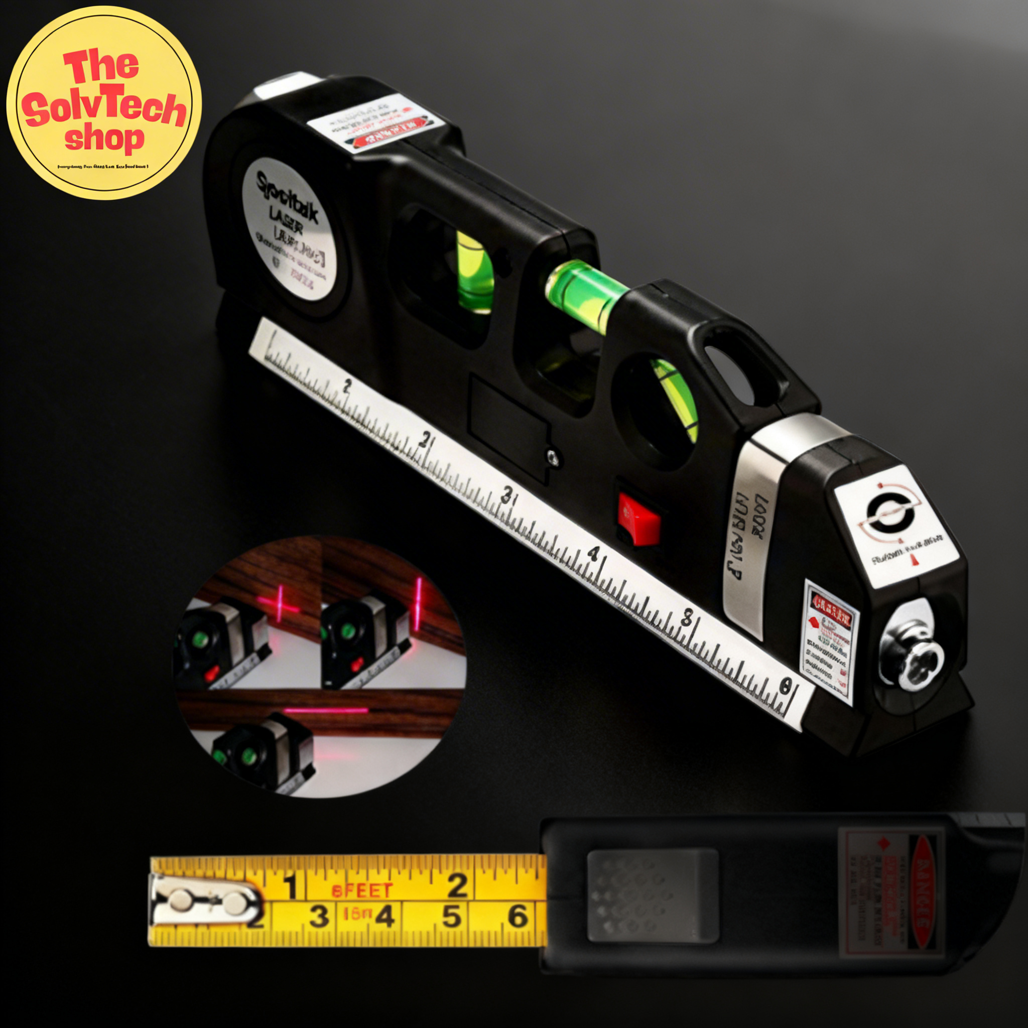 مقياس الميل الليزر الرقمي