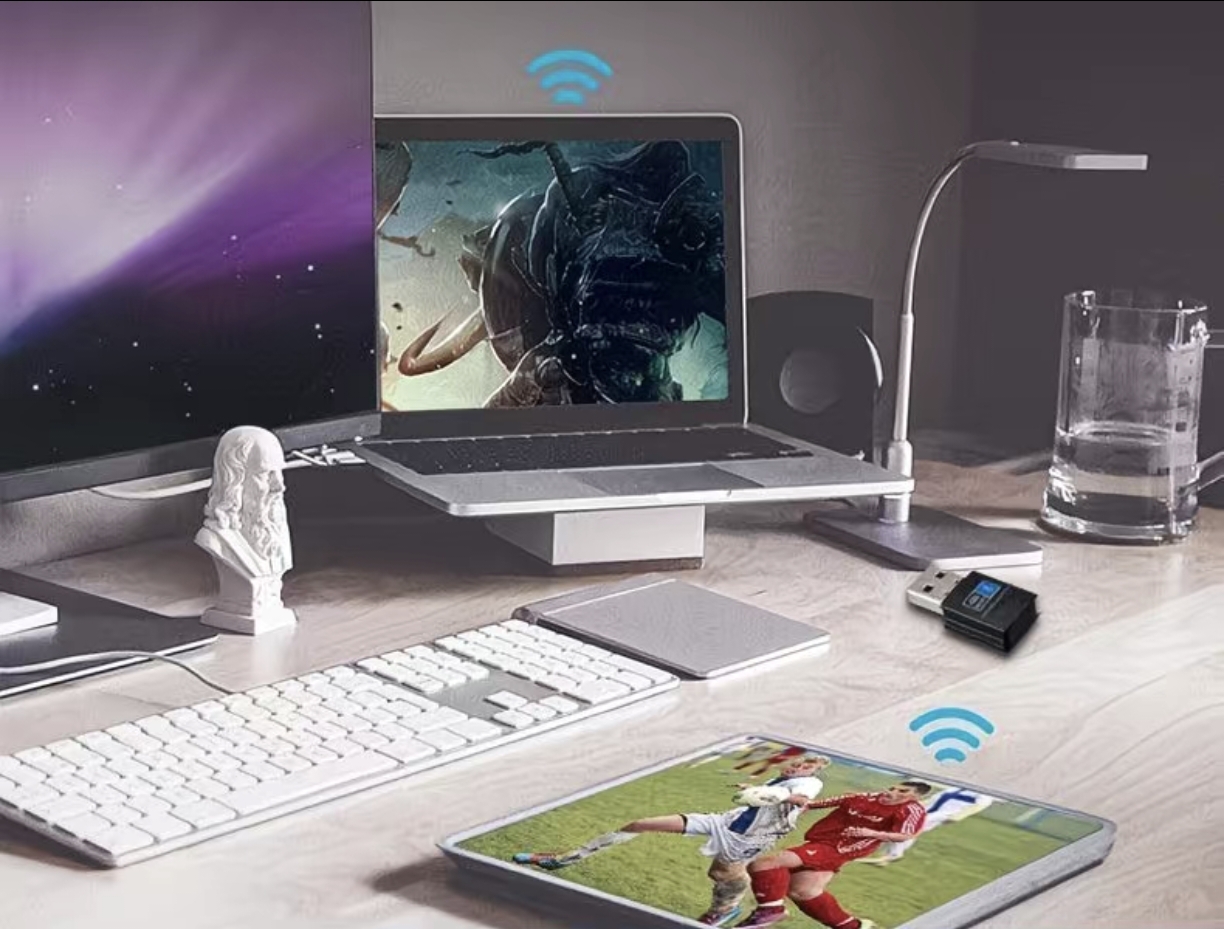 WiFi & Bluetooth 4.2 USB Adapter