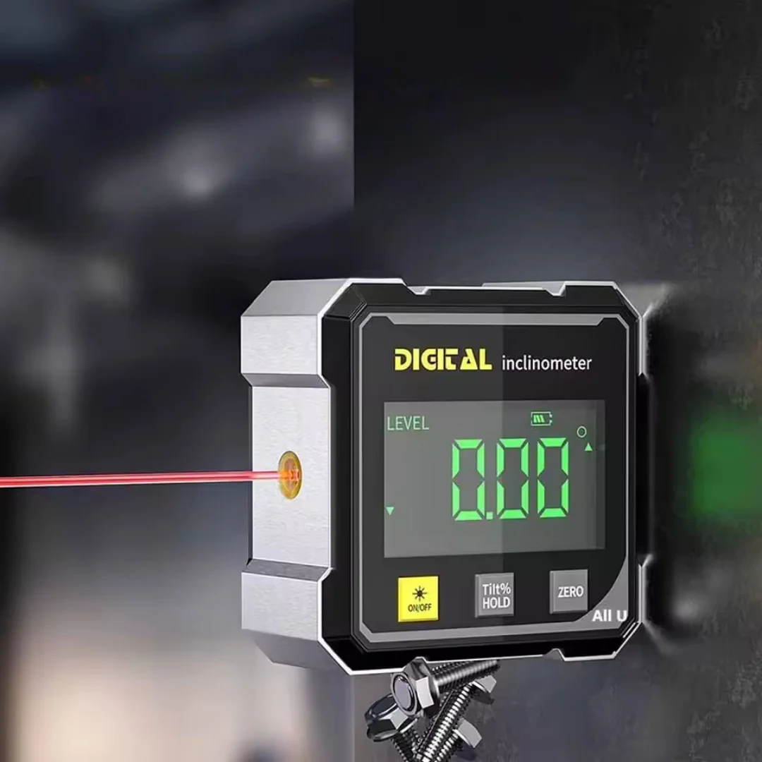 مقياس الميل الرقمي بالليزر