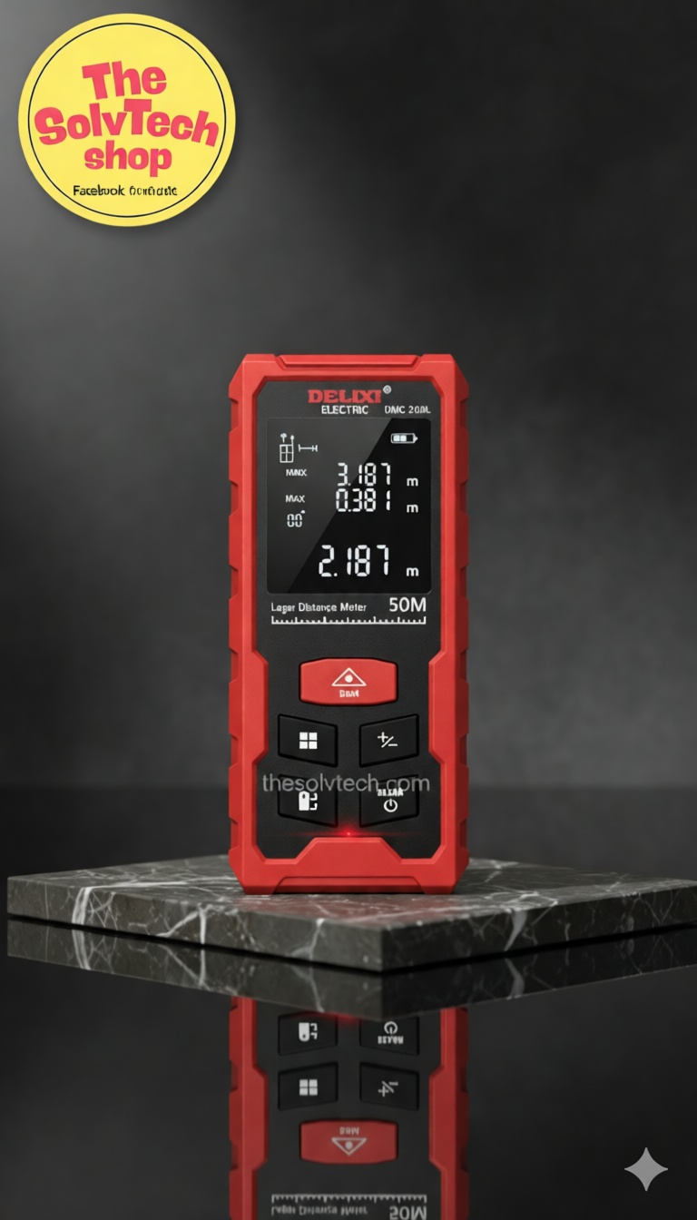  أحدث مقياس ليزر يقيس لحد ٥٠ متر بدقة ±٢ ميلي 
