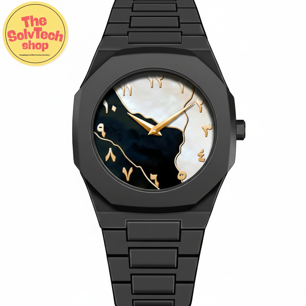 Modern Arabic Dial Watch