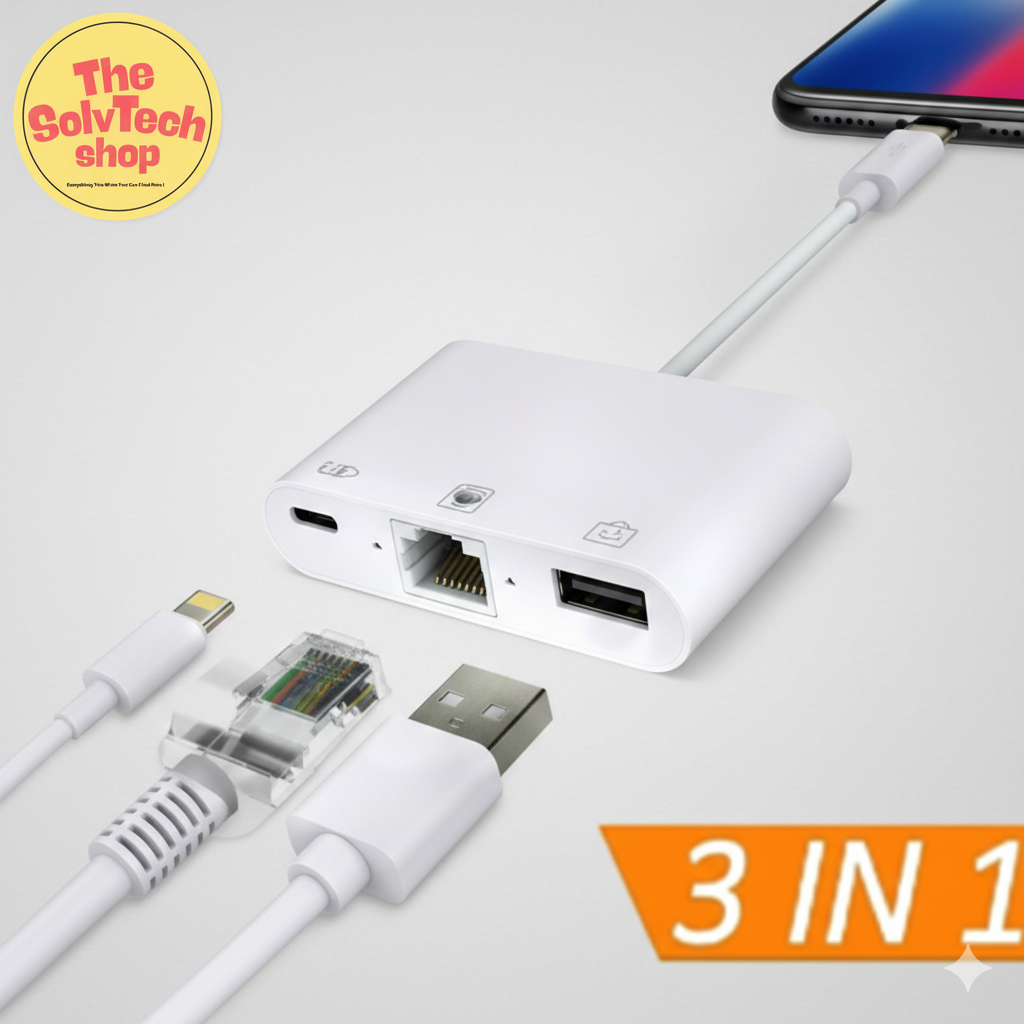 3-in-1 USB Adapter