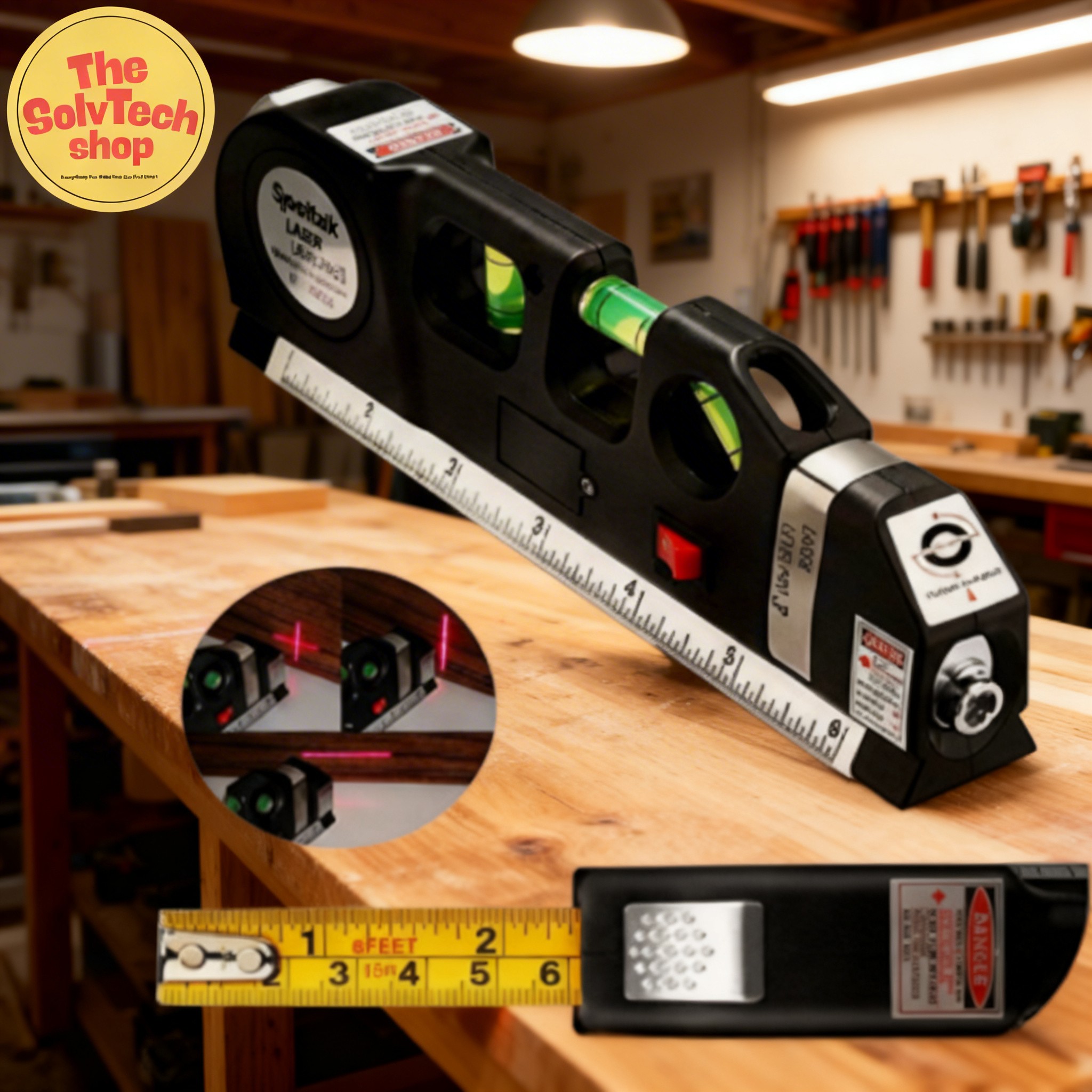 مقياس الميل الليزر الرقمي