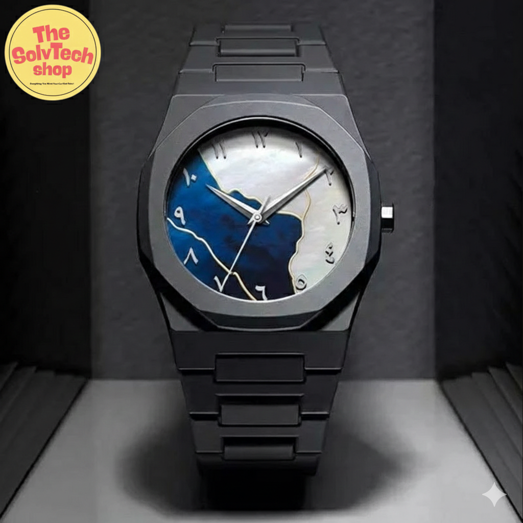 Modern Arabic Dial Watch