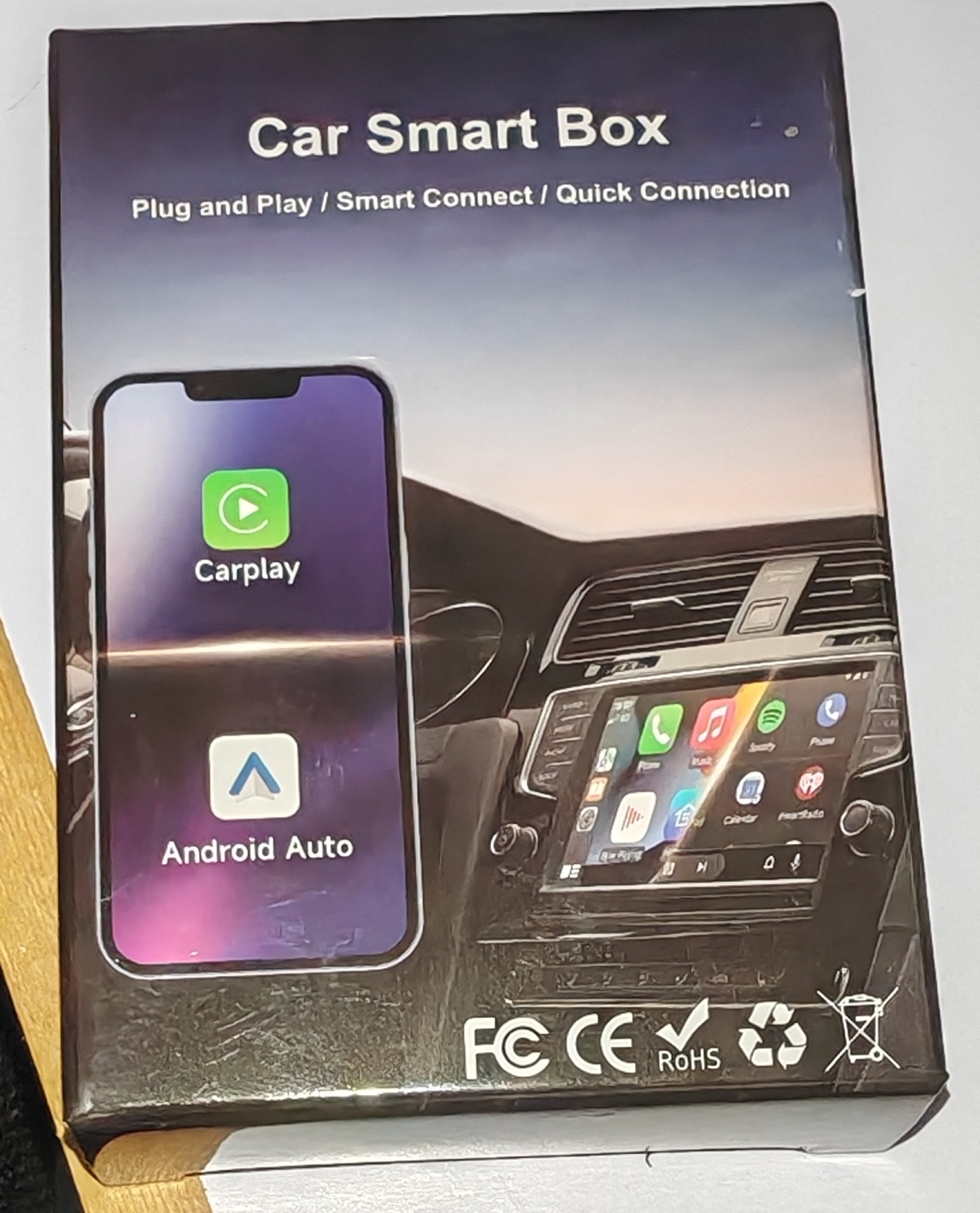 Car USB android auto/ Apple Car play wireless box