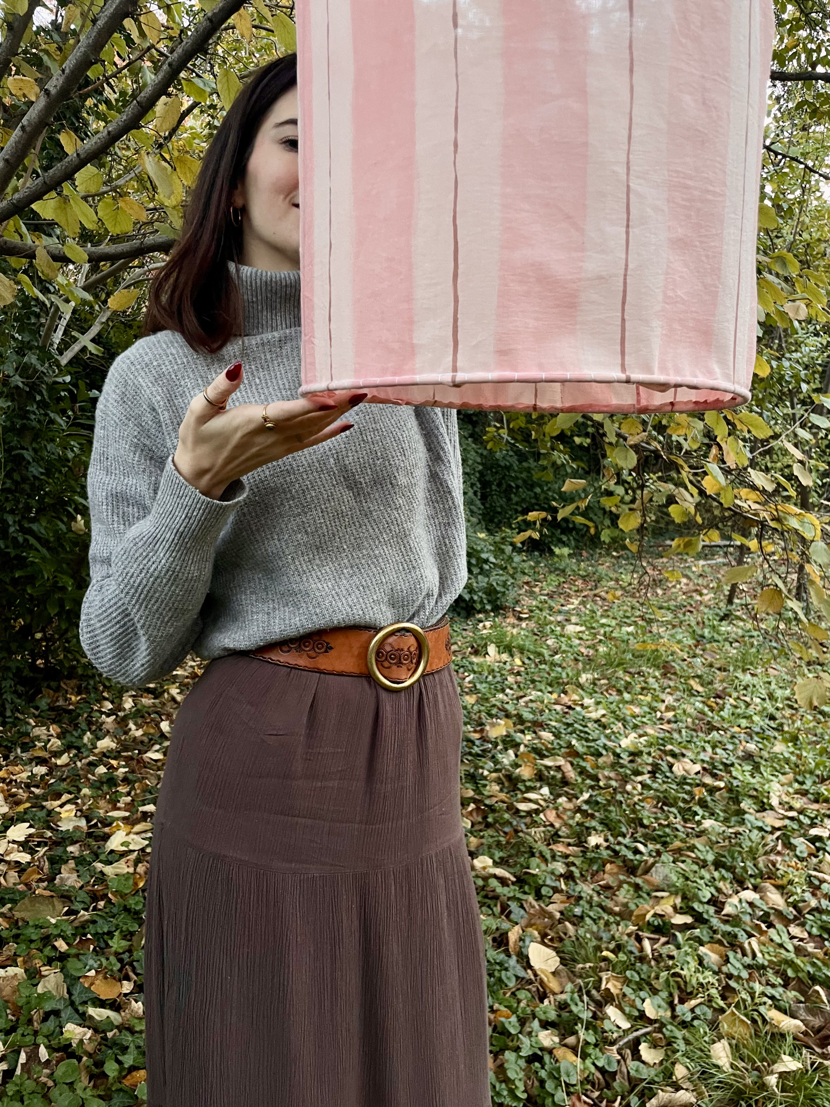 Suspension Luminaire tissu - Ligne