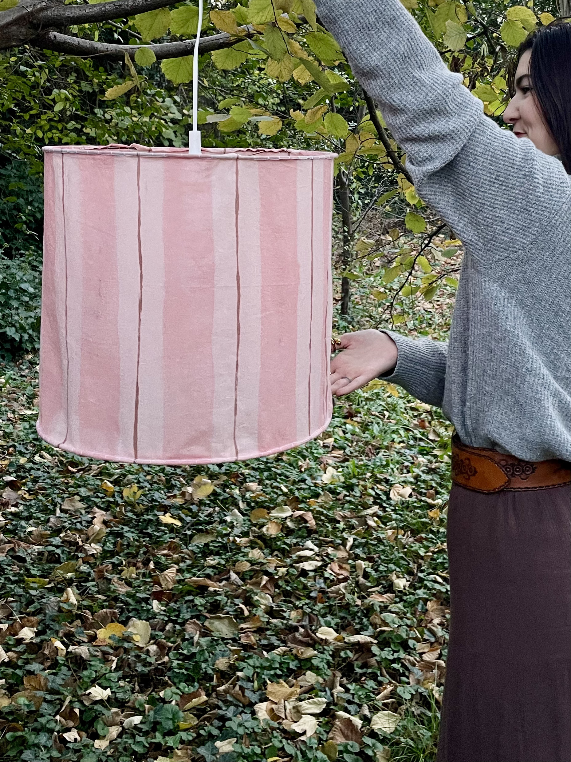 Suspension Luminaire tissu - Ligne