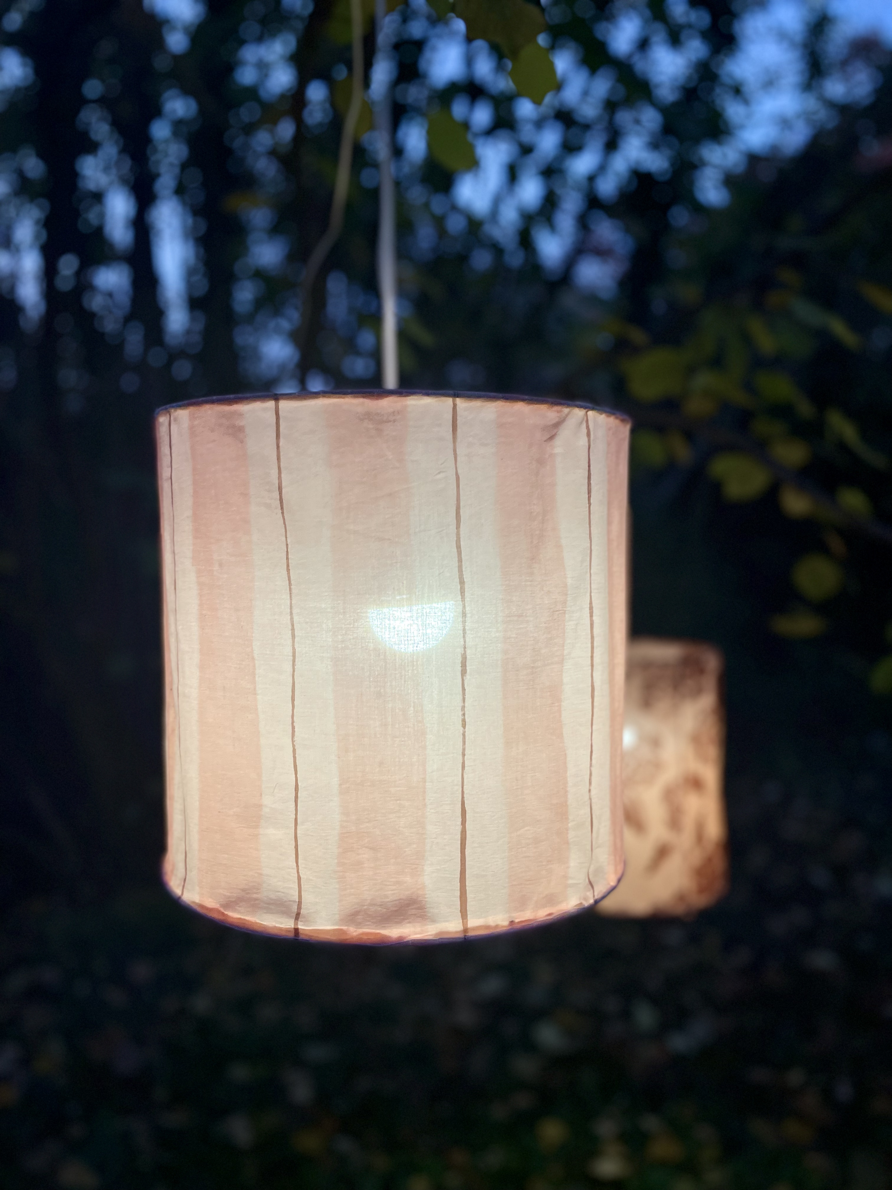 Suspension Luminaire tissu - Ligne