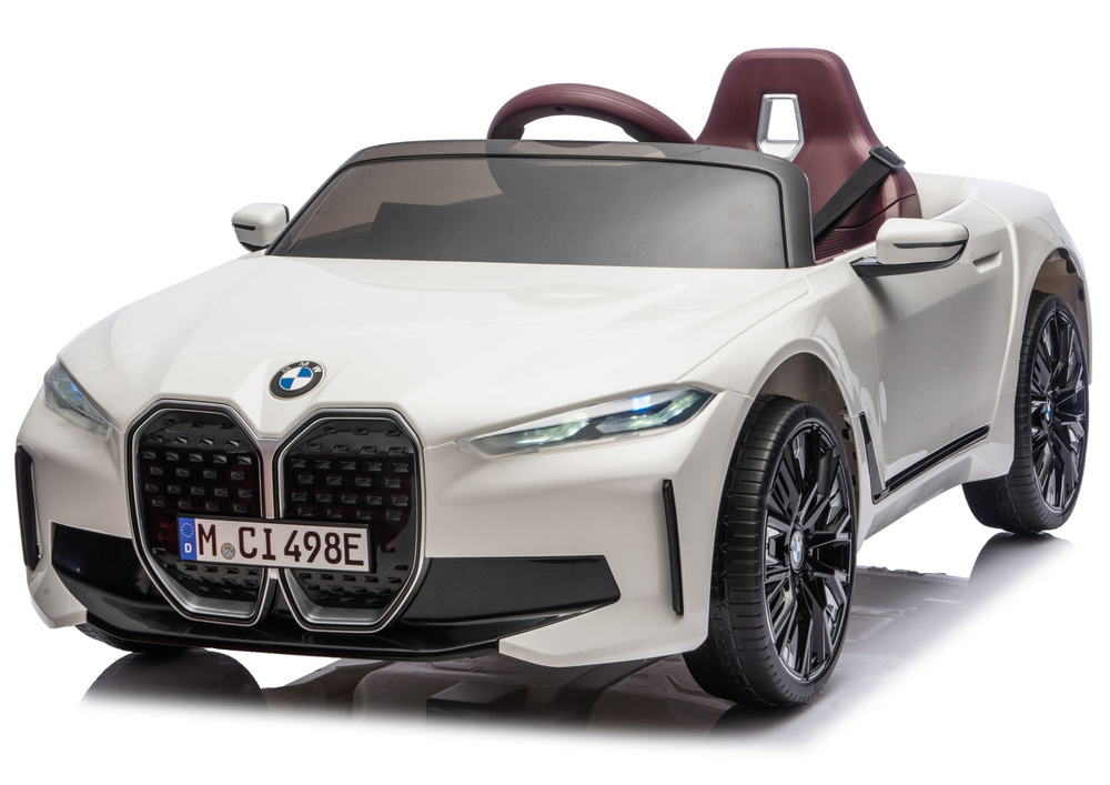 Vaikiškas elektromobilis BMW i4 4x4, Baltas