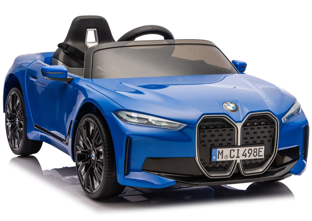 Vaikiškas elektromobilis BMW i4 4x4, Mėlynas