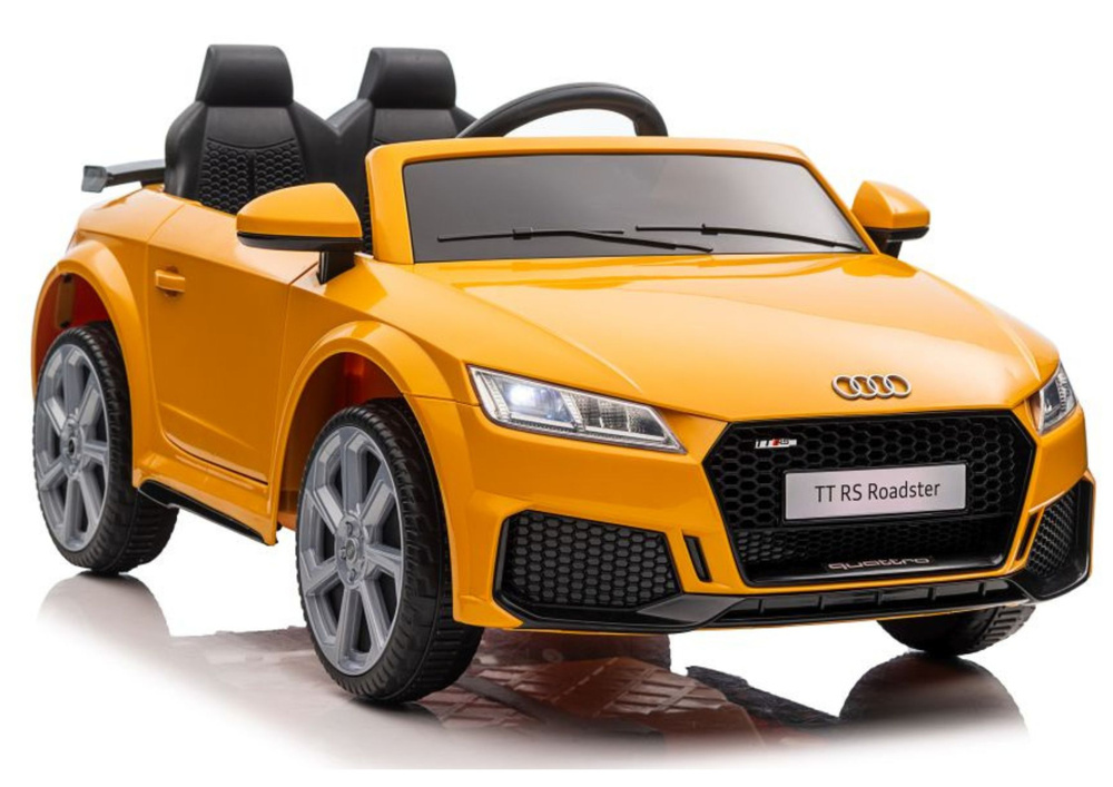 Vaikiškas elektromobilis „Audi TT RS“ (Geltonas)