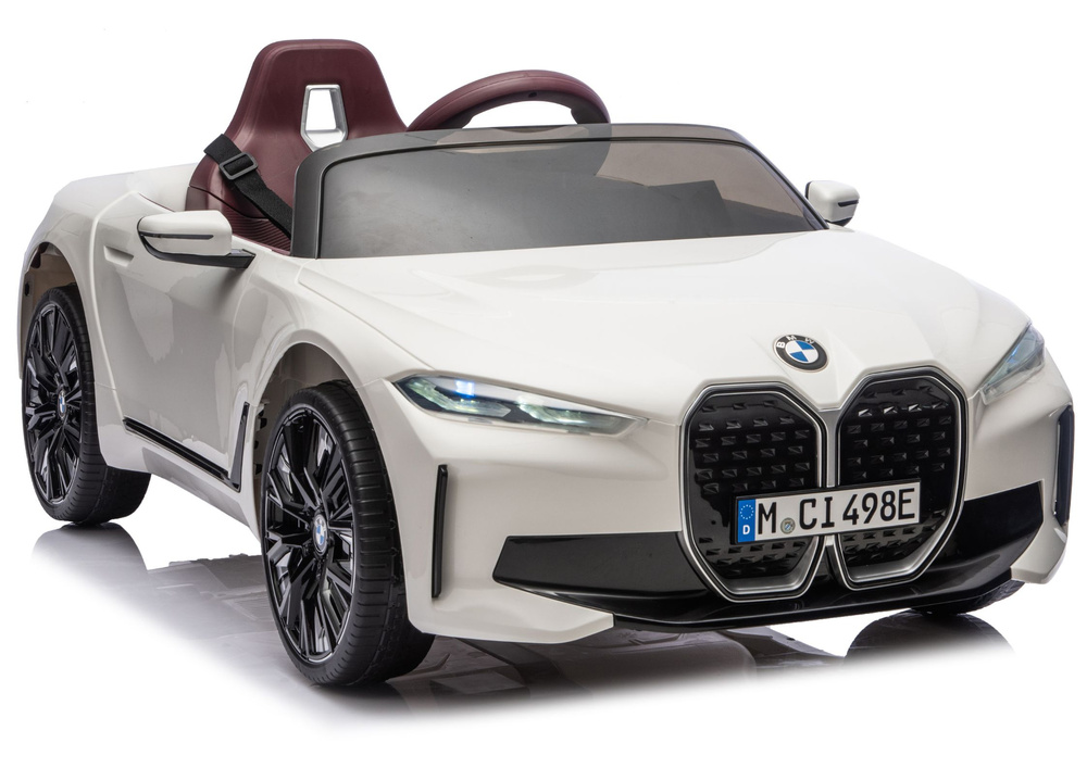 Vaikiškas elektromobilis BMW i4 4x4, Baltas