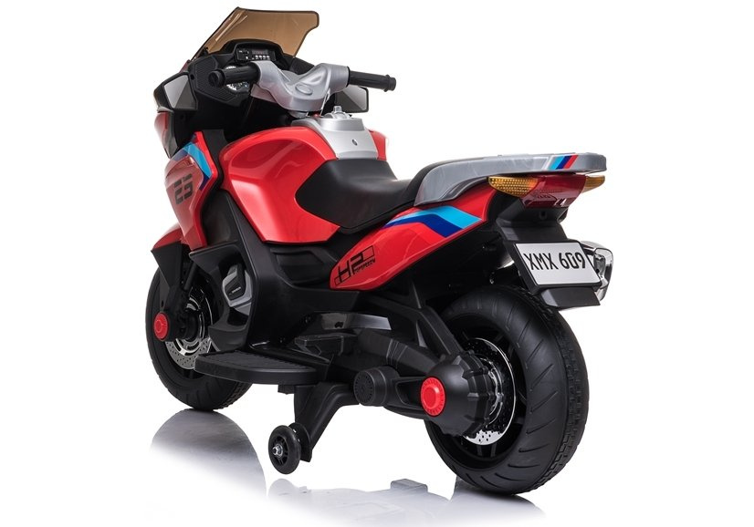 Vaikiškas akumuliatorinis motociklas „XMX609“ (Raudonas)