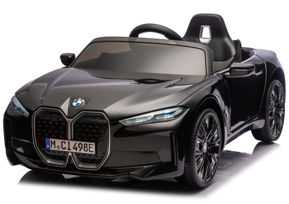 Vaikiškas elektromobilis BMW i4 4x4, Juodas