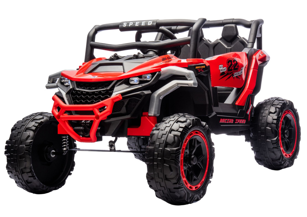 Vaikiškas keturratis elektromobilis „Buggy M3“ 4x4 (Raudonas)