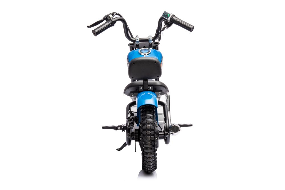 Vaikiškas akumuliatorinis motociklas „A9902“ (36V) (Mėlynas)