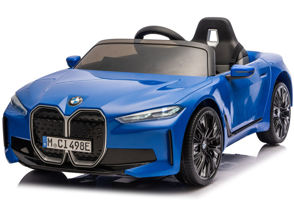 Vaikiškas elektromobilis BMW i4 4x4, Mėlynas