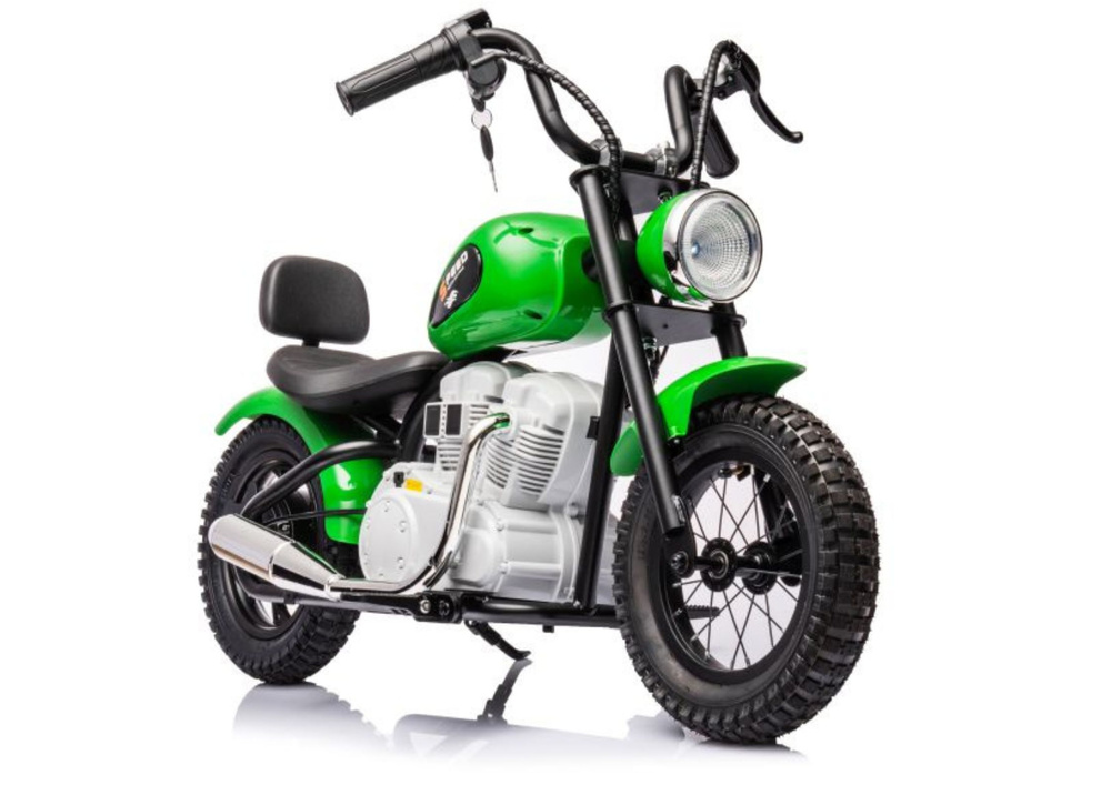 Vaikiškas akumuliatorinis motociklas „A9902“ (36V) (Žalias)