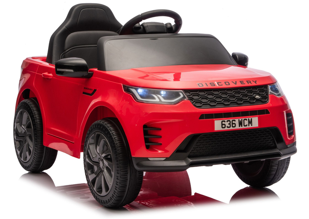 Vaikiškas elektromobilis „Land Rover Discovery“ (Raudonas)