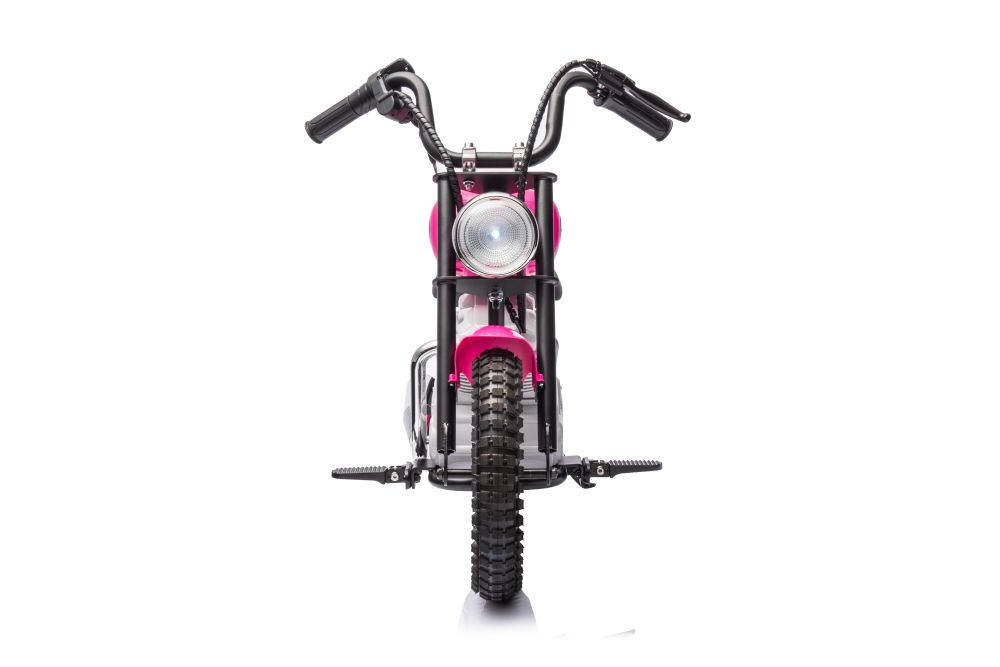 Vaikiškas akumuliatorinis motociklas „A9902“ (36V) (Rožinis)