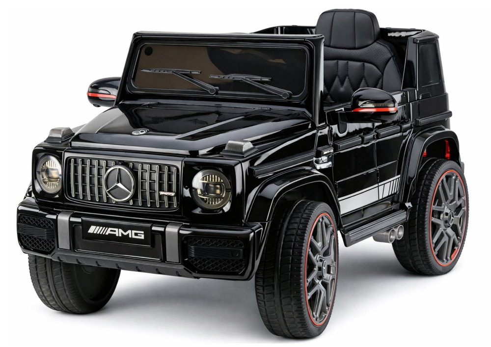 Vaikiškas elektromobilis „Mercedes AMG G 63“ (Juodas)