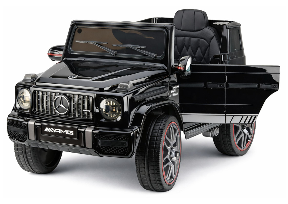 Vaikiškas elektromobilis „Mercedes AMG G 63“ (Juodas)
