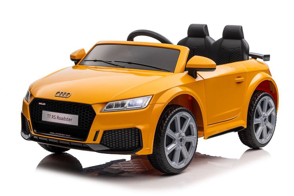 Vaikiškas elektromobilis „Audi TT RS“ (Geltonas)