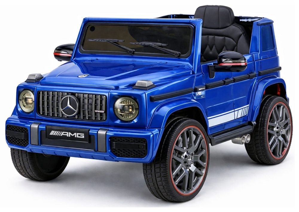 Vaikiškas elektromobilis „Mercedes AMG G 63“ (Mėlynas)