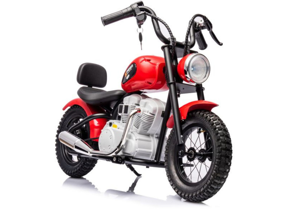 Vaikiškas akumuliatorinis motociklas „A9902“ (36V) (Raudonas)