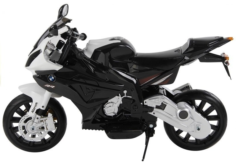 Vaikiškas akumuliatorinis motociklas „BMW S1000RR“ (Juodas)
