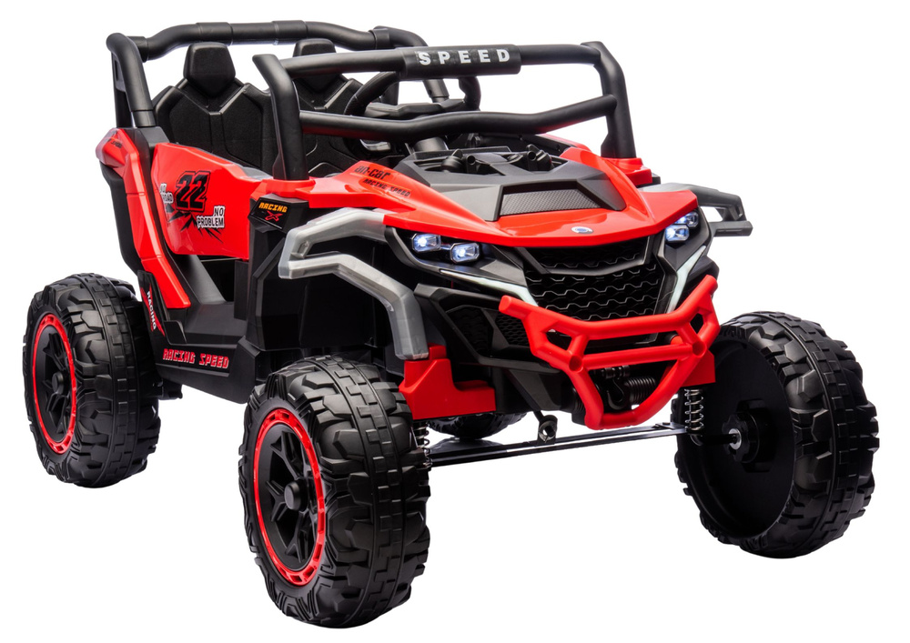 Vaikiškas keturratis elektromobilis „Buggy M3“ 4x4 (Raudonas)