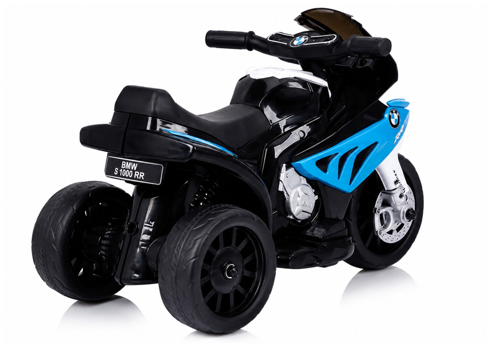 Vaikiškas elektrinis motociklas „BMW S1000RR“ (Mėlynas)