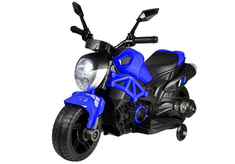 Vaikiškas akumuliatorinis motociklas „GTM1188“ (Mėlynas)