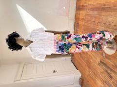 Donut High-Waist Pants with tab shirt by A Herman