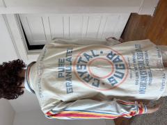 Feed Sack shirt Jacket Shirt L by Anna Herman USA