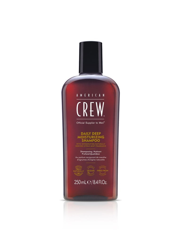 AMERICAN CREW™ DAILY DEEP MOISTURIZING SHAMPOO drėkinantis šampūnas kasdienei galvos odos ir plaukų priežiūrai
