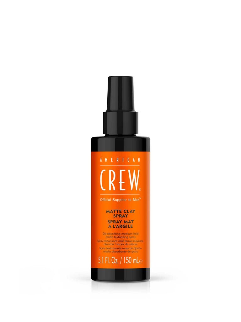 AMERICAN CREW™ MATTE CLAY SPRAY absorbuojantis aliejaus perteklį ir teksturizuojamas purškalas plaukams