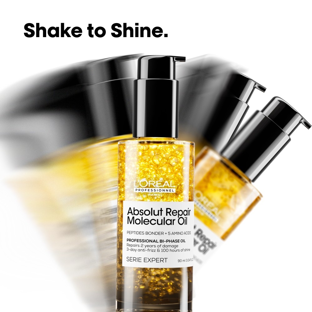 L'Oréal Professionnel Absolut Repair Molecular Bi-Phase plaukus atkuriantis aliejus 90ml