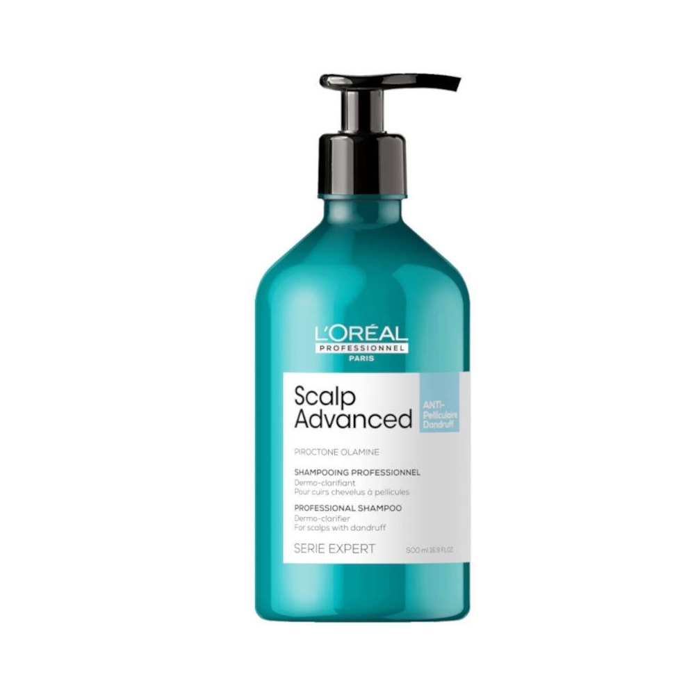 L'Oreal Professionnel Scalp Advanced Anti - dandruff valomasis šampūnas nuo pleiskanų 500ml