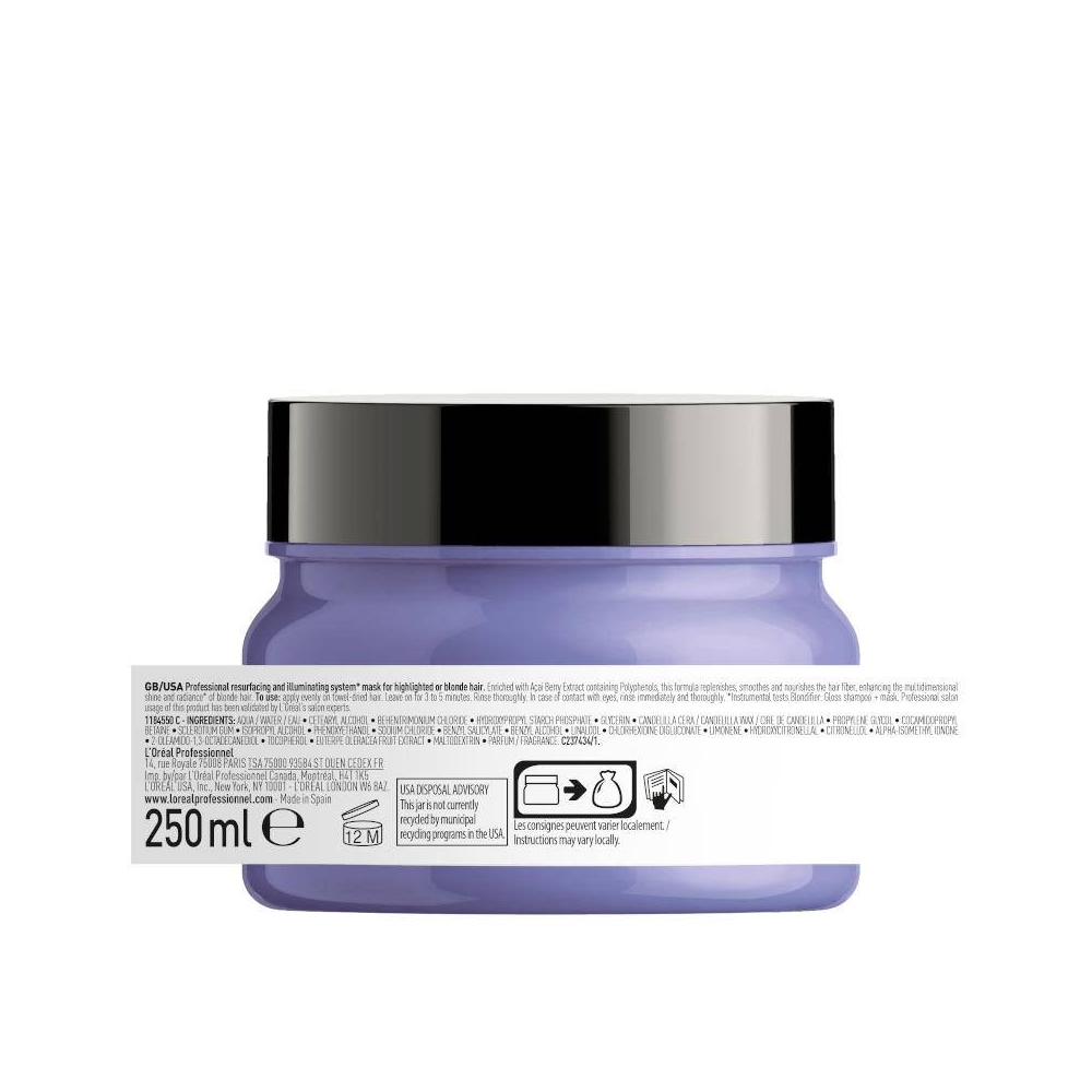 L'oreal Professionnel Blondifier atkurianti ir žvilgesio suteikianti plaukų kaukė 250ml