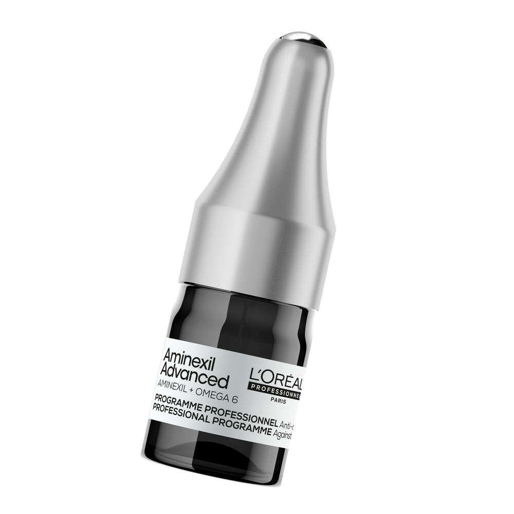 L'Oreal Professionnel Aminexil Advanced plaukų slinkimą stabdanti dvigubo poveikio programa 10x6ml