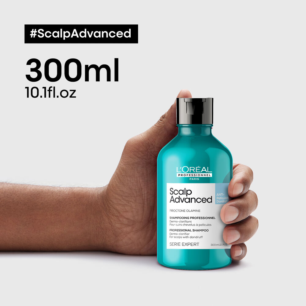 L'Oreal Professionnel Scalp Advanced Anti - dandruff valomasis šampūnas nuo pleiskanų 300ml